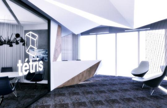 Winning concept design for Tétris office has taken shape